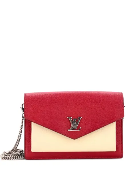 Louis Vuitton Pre-Owned Mylockme Chain Pochette Leather clutch bag