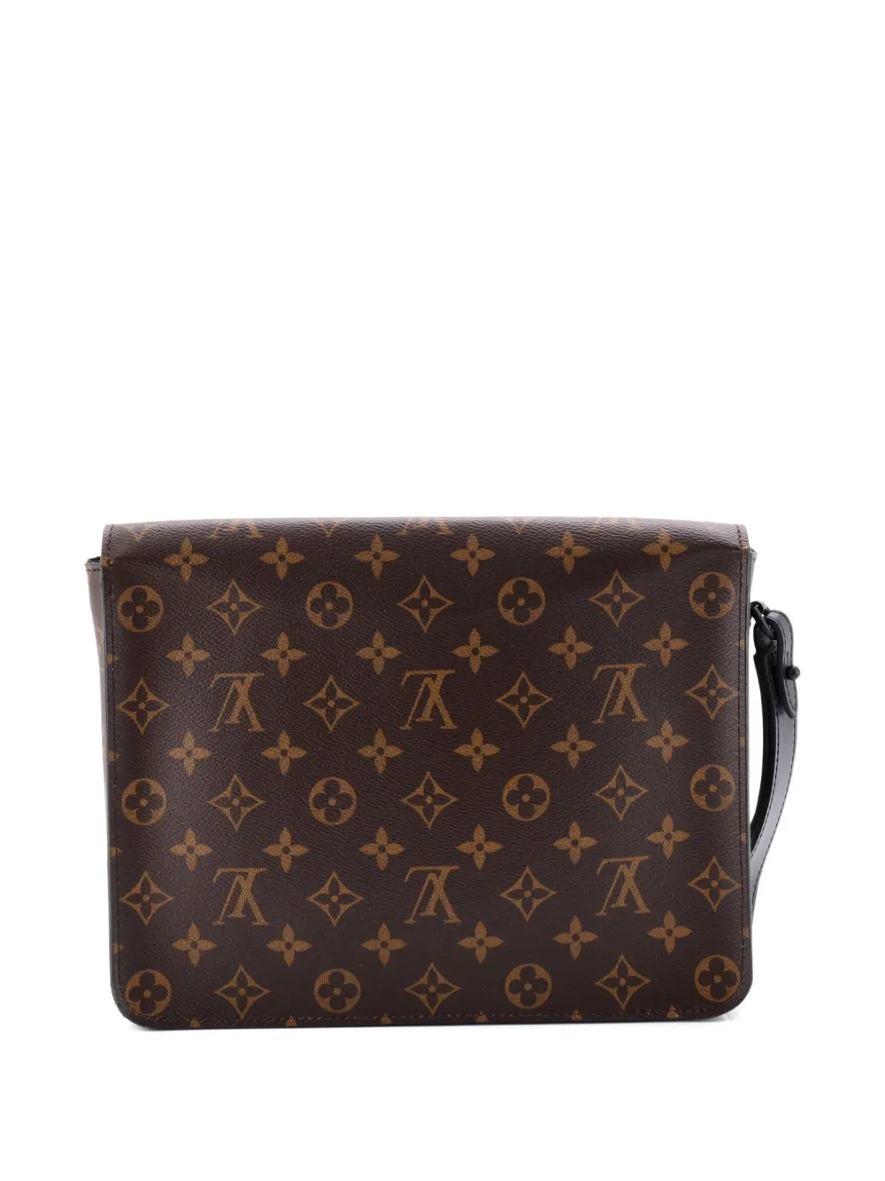 Louis Vuitton Pre-Owned S Lock A4 Wristlet Pouch Macassar Monogram Canvas clutch bag | Estilos de archivo | Image 2