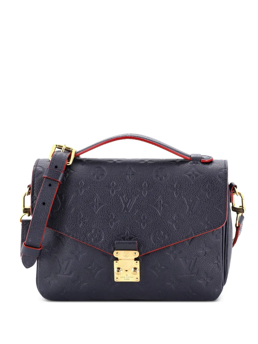 Louis Vuitton Pre-Owned Pochette Metis Monogram Empreinte Leather crossbody bag - Blau