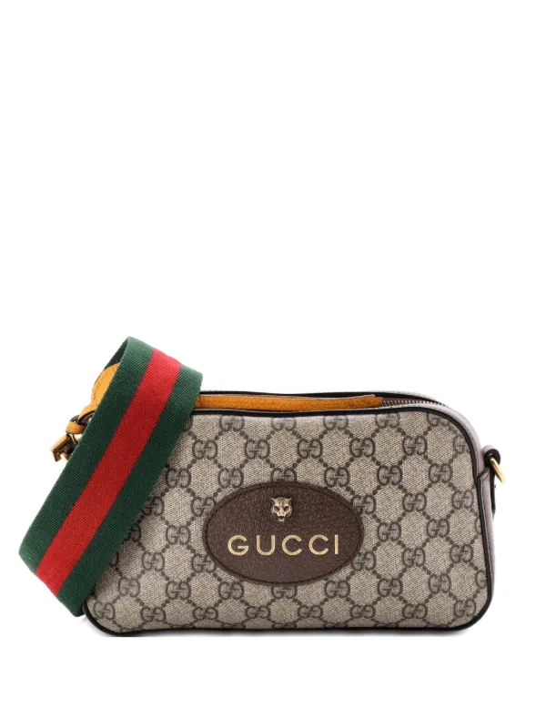 Gucci Pre-Owned Neo Vintage Camera Messenger Bag GG Coated Canvas