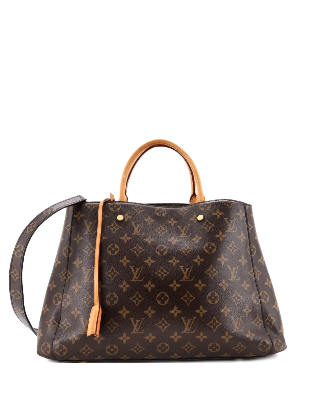 Louis Vuitton Pre-Owned Montaigne Handbag Monogram Canvas GM tote bag - Marrone