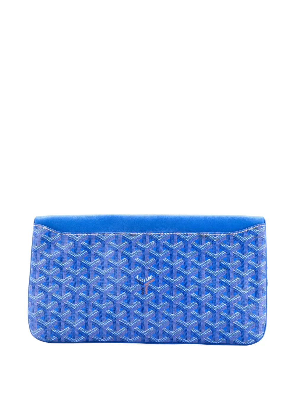 Goyard Pre-Owned Saint Marie Coated Canvas clutch bag - Blu