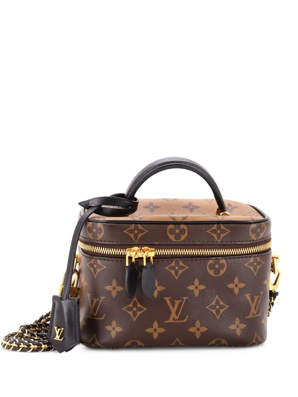 Louis Vuitton Pre-Owned Vanity Handbag Reverse Monogram Canvas PM satchel - Marrone