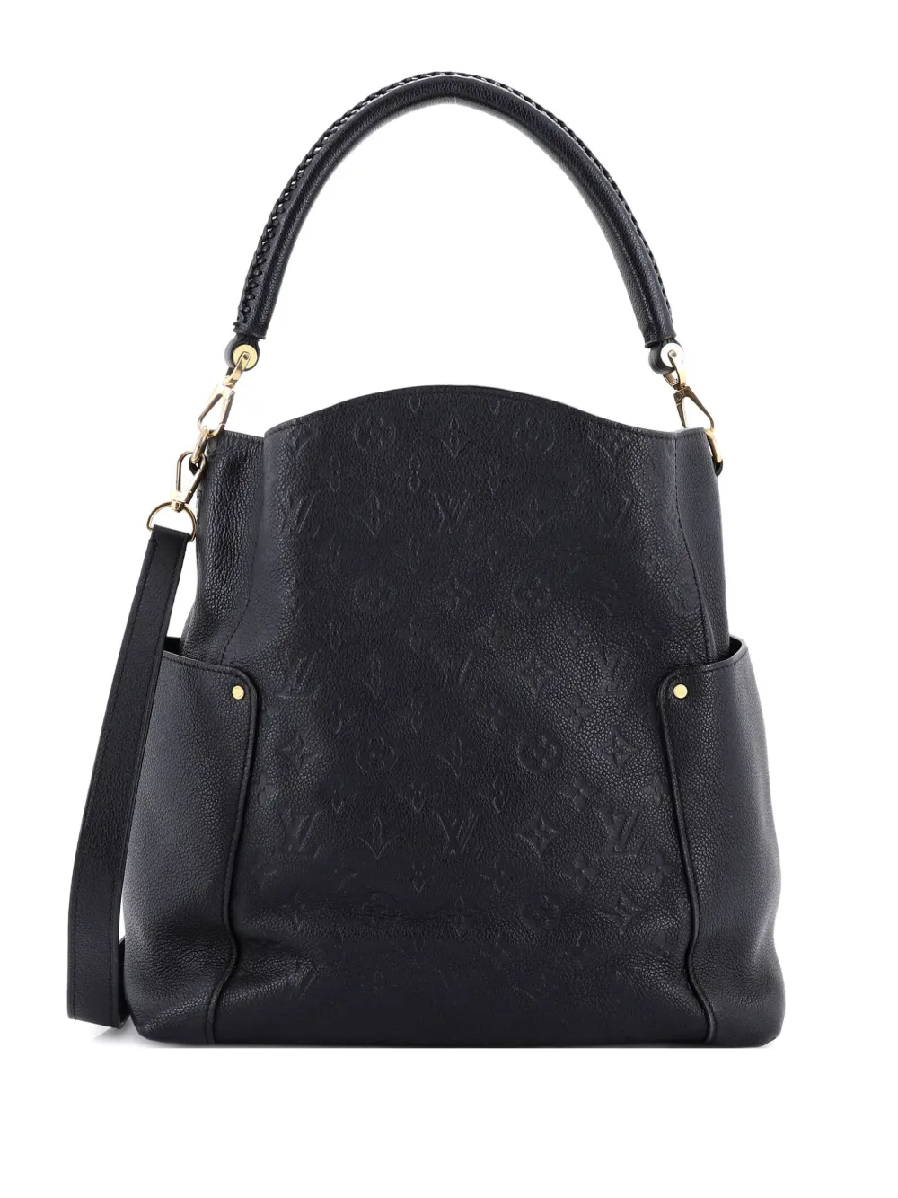 Louis Vuitton Pre-Owned Bagatelle Monogram Empreinte Leather hobo bag - Blu