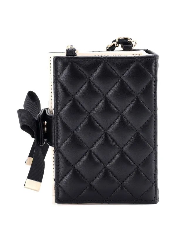 CHANEL Pre-Owned ココマーク ブック カードホルダー ウィズ チェーン