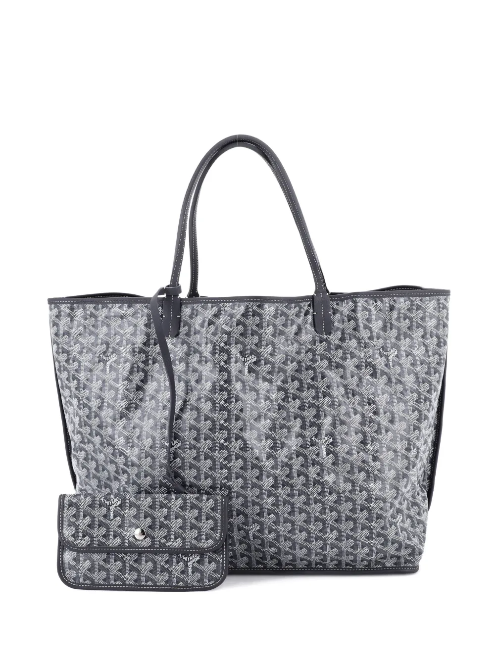 Goyard Pre-Owned Anjou Reversible Coated Canvas GM tote bag - Grigio