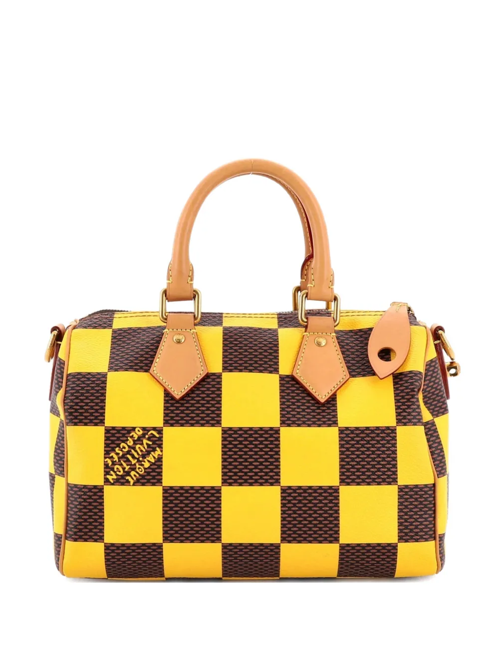 Louis Vuitton Pre-Owned Speedy Bandouliere Bag Damier Pop 25 satchel - Marrone