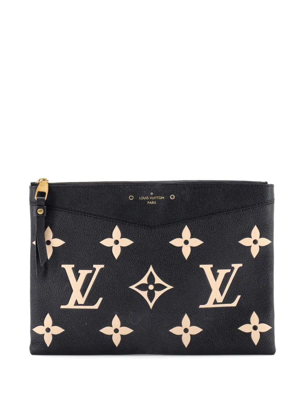 Louis Vuitton Pre-Owned Daily Bicolor Monogram Empreinte Giant pouch - Nero
