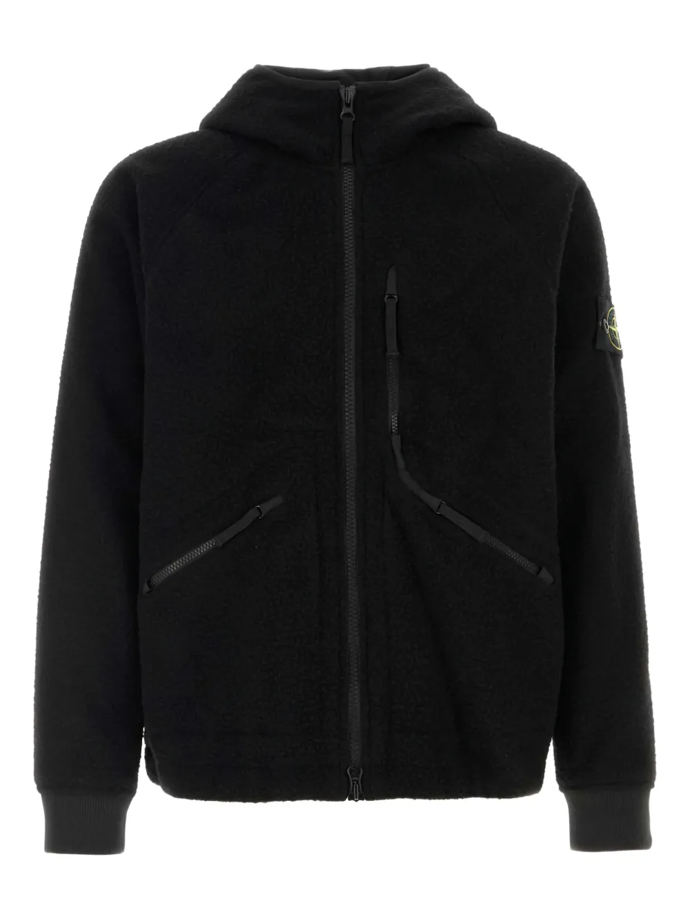 Stone Island hooded jacket - Nero
