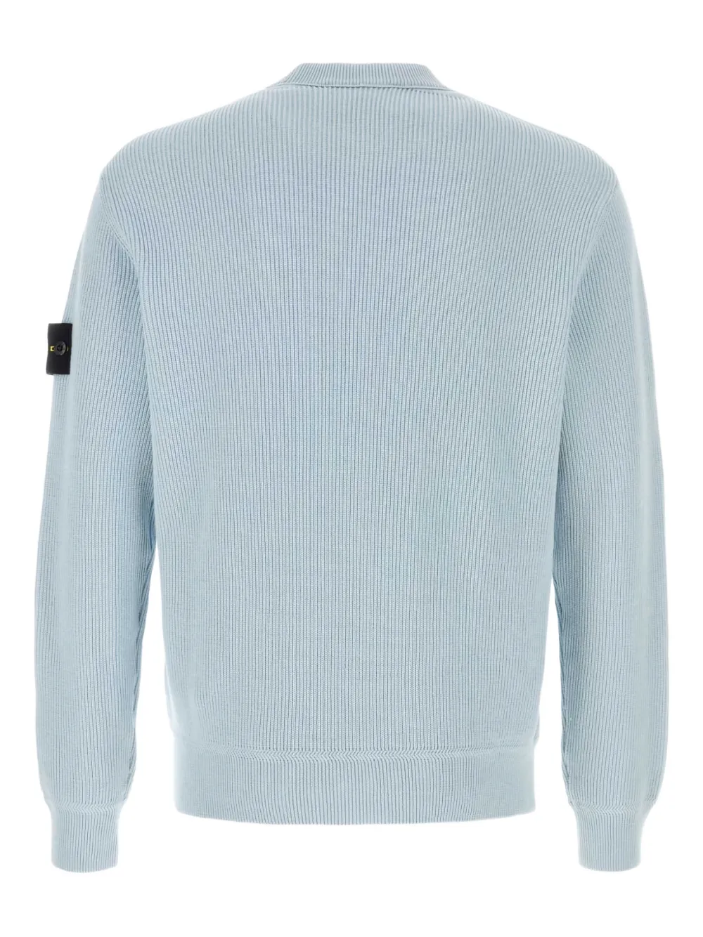 Stone Island ribbed cotton sweater - Blauw