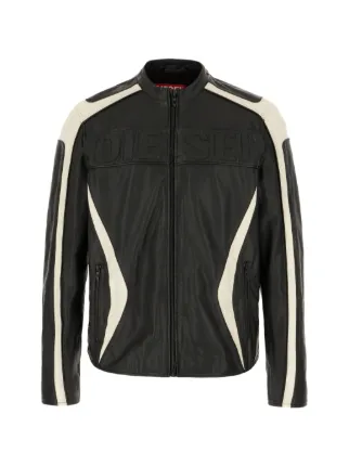 Diesel L-Adam ジップアップジャケット | ブラック | FARFETCH JP
