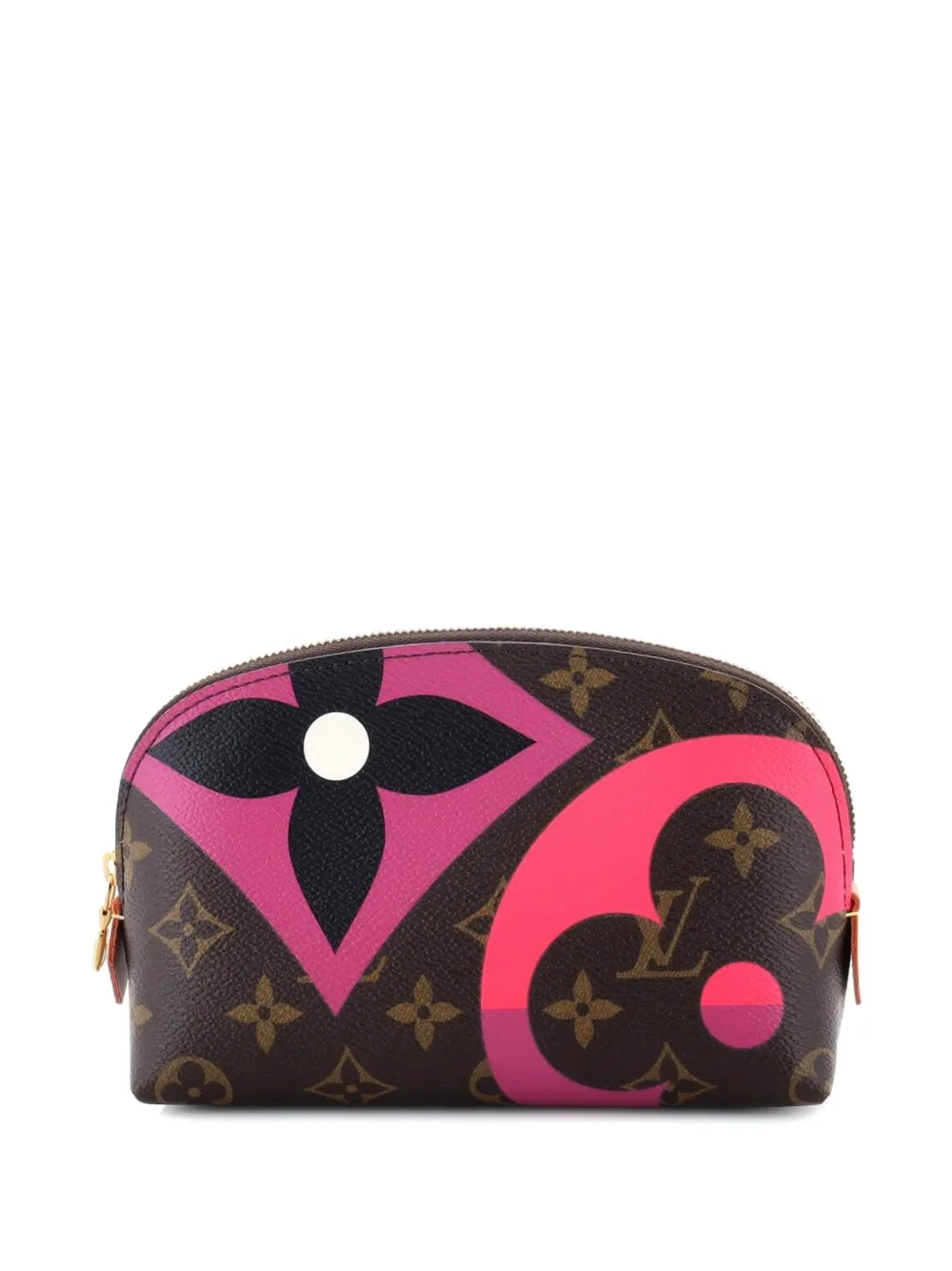 Louis Vuitton Pre-Owned Cosmetic Limited Edition Game On Monogram Canvas pouch - Marrone
