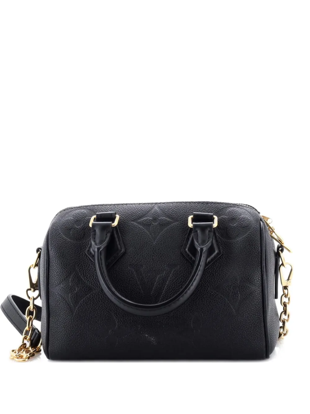 Louis Vuitton Pre-Owned Speedy Bandouliere Bag Monogram Empreinte Giant 20 crossbody bag - Nero