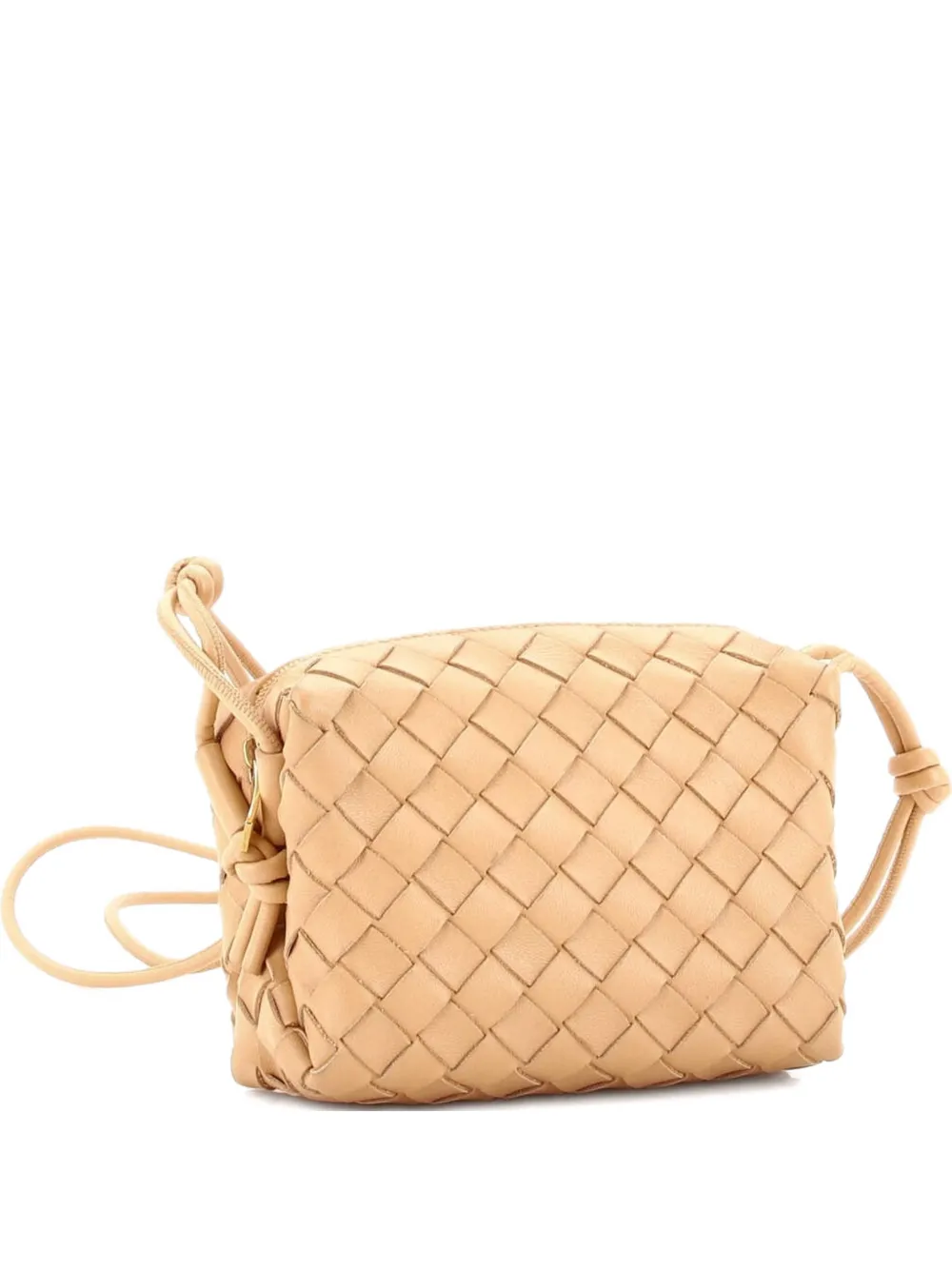 Bottega Veneta Pre-Owned Loop Intrecciato Nappa Mini crossbody bag - Toni neutri