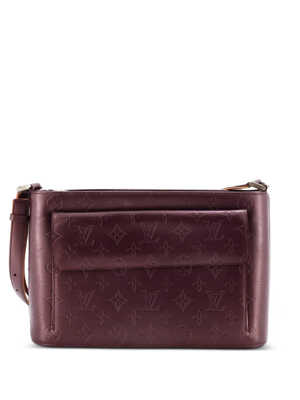 Louis Vuitton Pre-Owned Mat Allston Handbag Monogram Vernis shoulder bag - Rosso