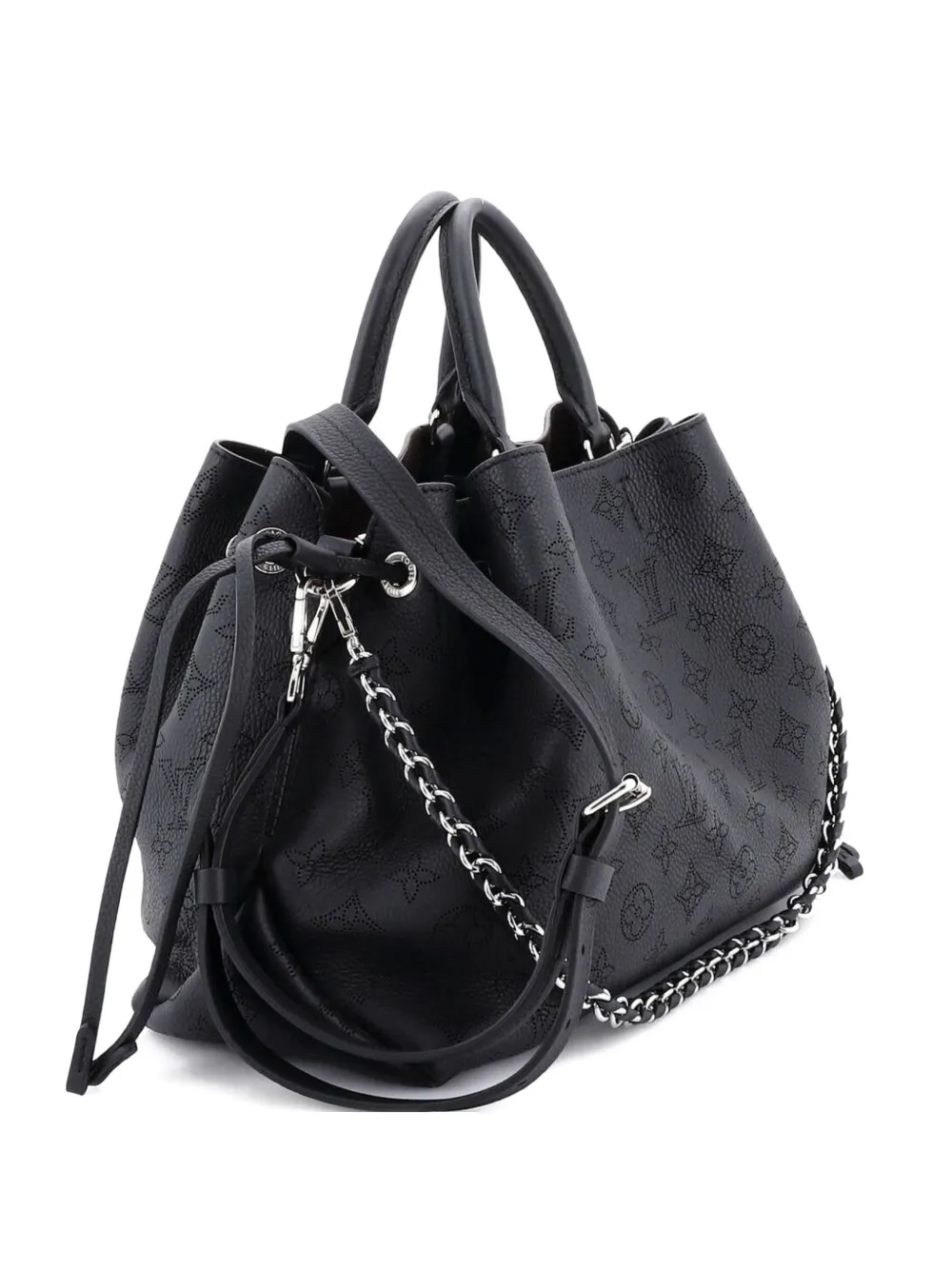 Louis Vuitton Pre-Owned Bella Mahina Leather tote bag - Nero