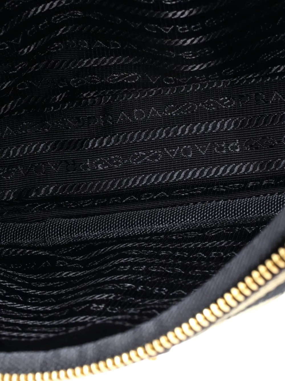 Symbole Zip Around Shoulder Bag Jacquard Crossbody Bag