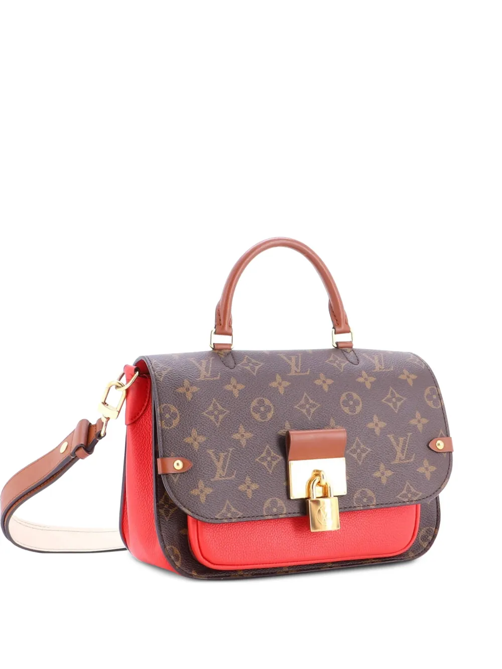 Louis Vuitton Pre-Owned Vaugirard Handbag Monogram Canvas with Leather satchel - Marrone