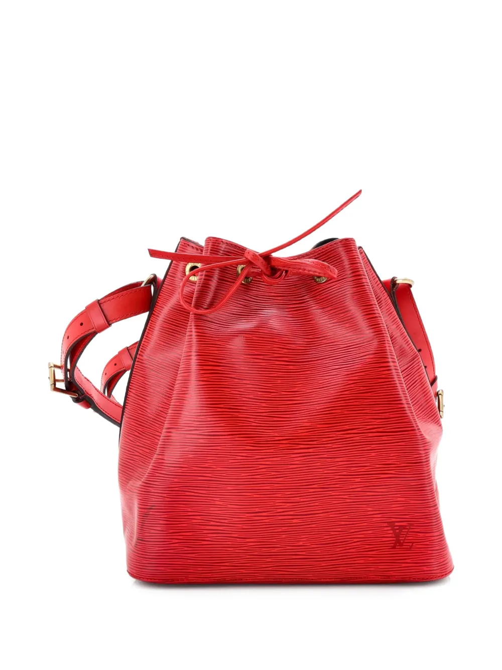 Louis Vuitton Pre-Owned Petit Noe Handbag Epi Leather bucket bag - Red
