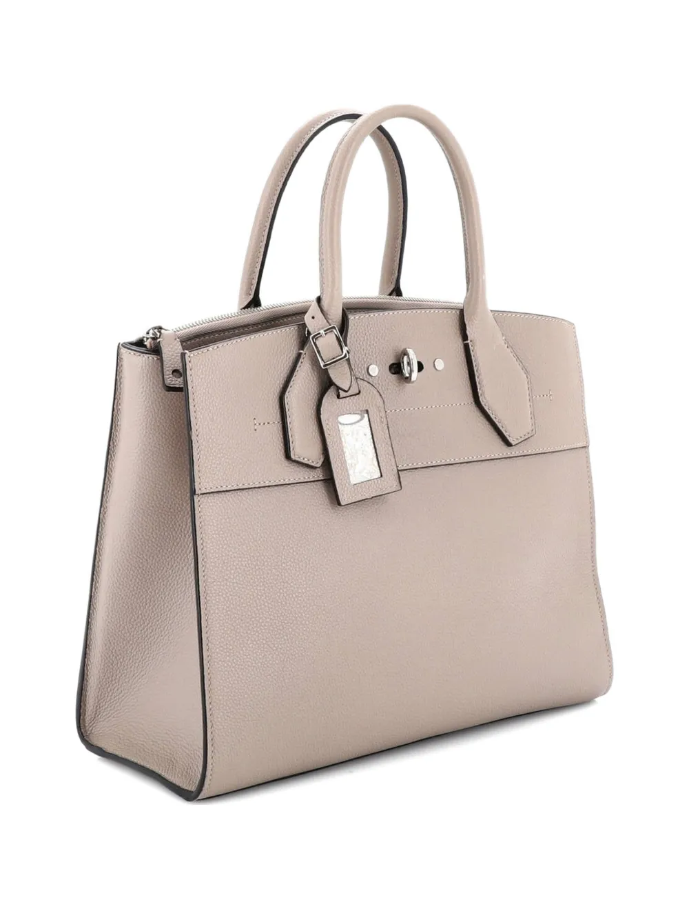 Louis Vuitton Pre-Owned City Steamer Handbag Leather MM tote bag - Toni neutri