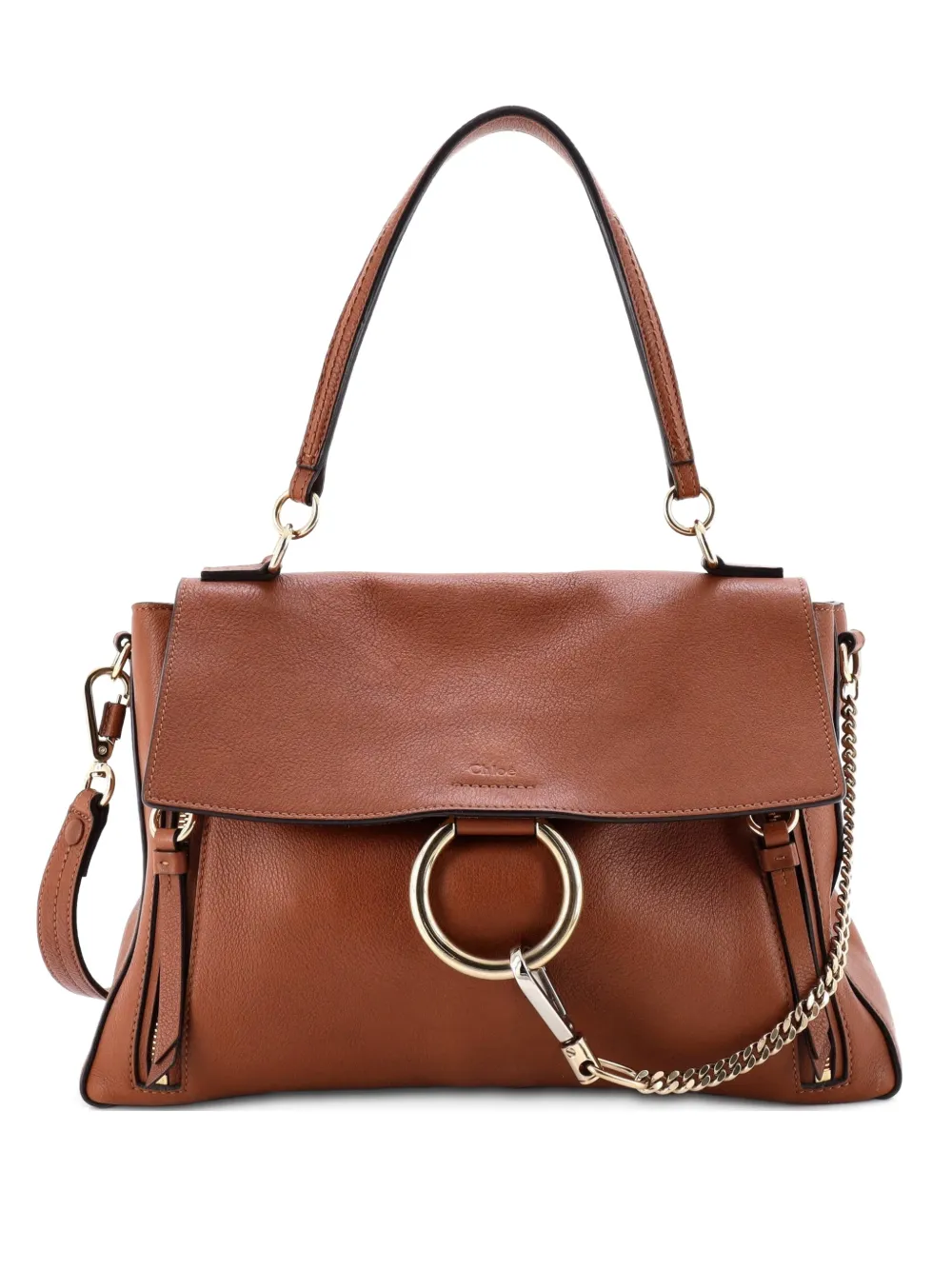 Chloé Pre-Owned Faye Day Bag Leather Medium satchel - Marrone