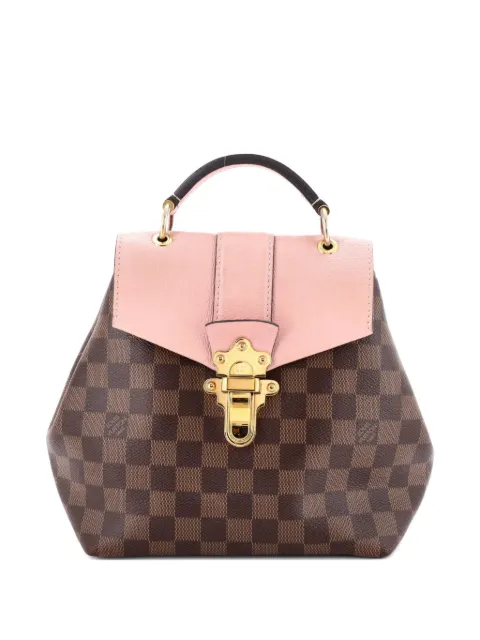 Louis Vuitton Pre-Owned Clapton Damier and Leather backpack