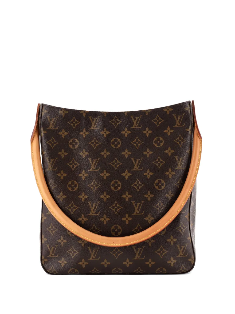 Louis Vuitton Pre-Owned Looping Handbag Monogram Canvas GM shoulder bag - Marrone
