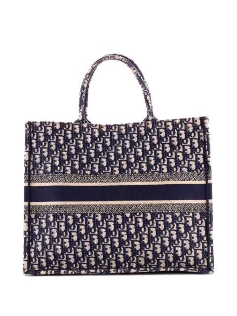 Christian Dior Pre-Owned Book Oblique Canvas Large tote bag