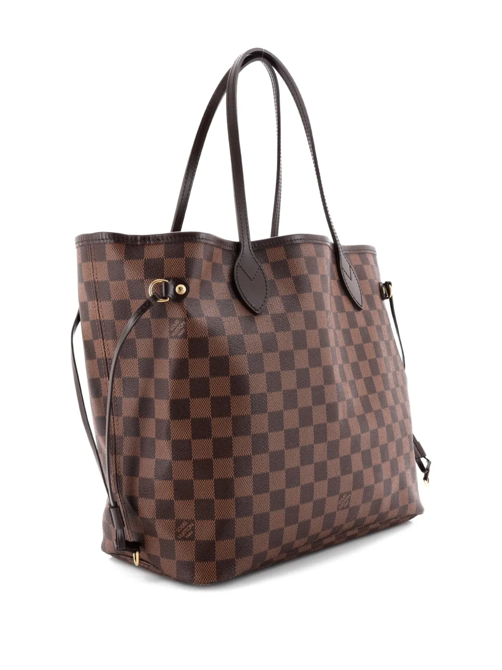 Pre-owned Louis Vuitton Neverfull Damier Mm Tote Bag In Brown