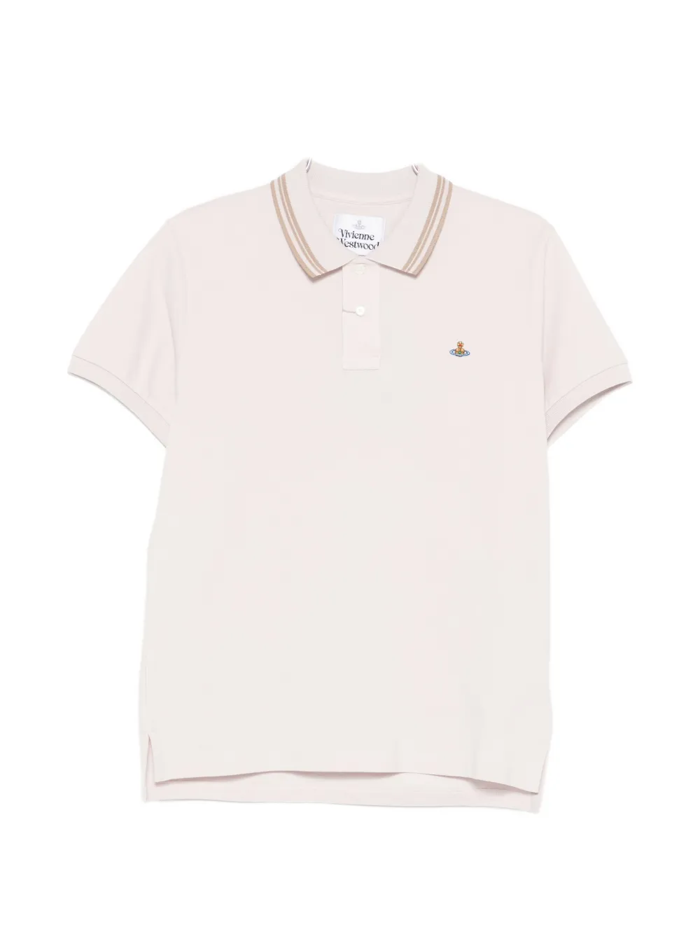 Vivienne Westwood striped polo shirt - Toni neutri