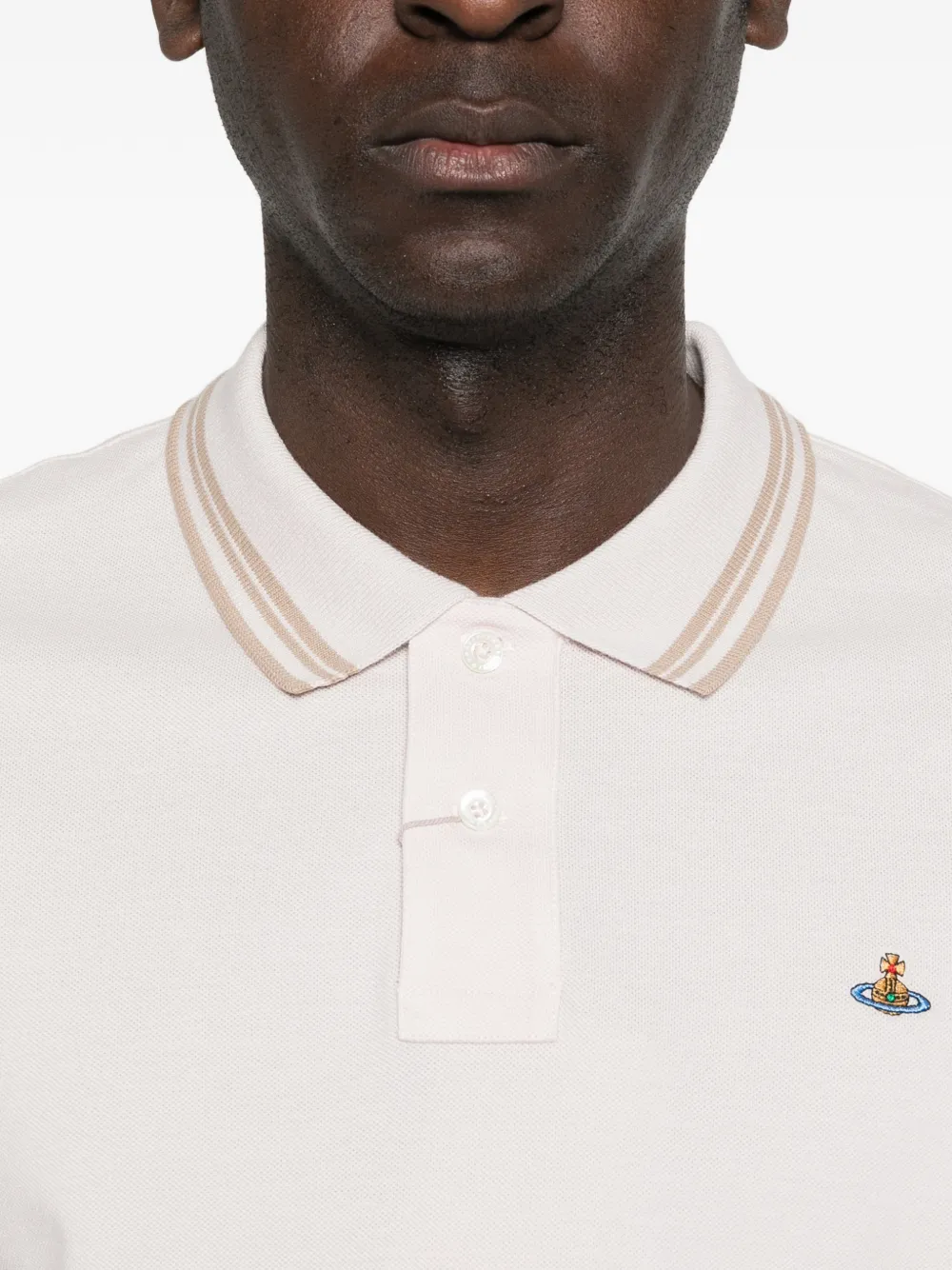 Vivienne Westwood Gestreept poloshirt Beige