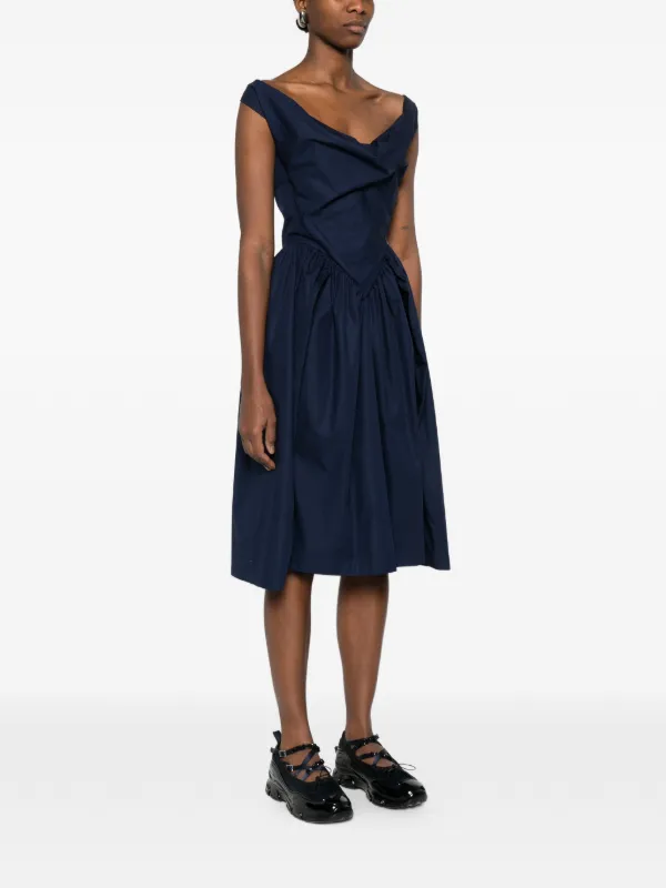 Vivienne Westwood Sunday Midi Dress | Blue | FARFETCH