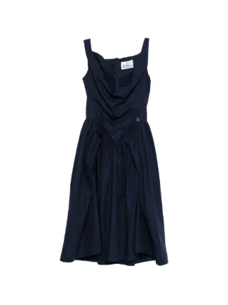Vivienne Westwood Sunday Midi Dress | Blue | FARFETCH UK