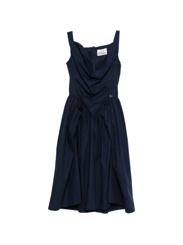 Vivienne Westwood Sunday Midi Dress | Blue | FARFETCH UK