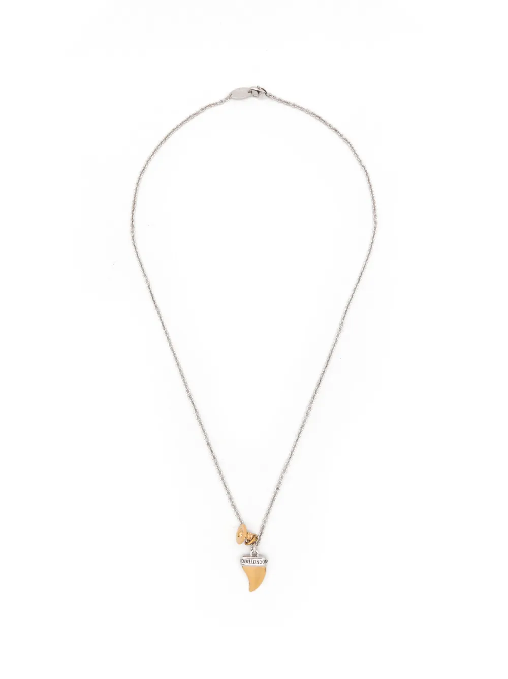 Vivienne Westwood Shark Tooth pendant necklace - Argento