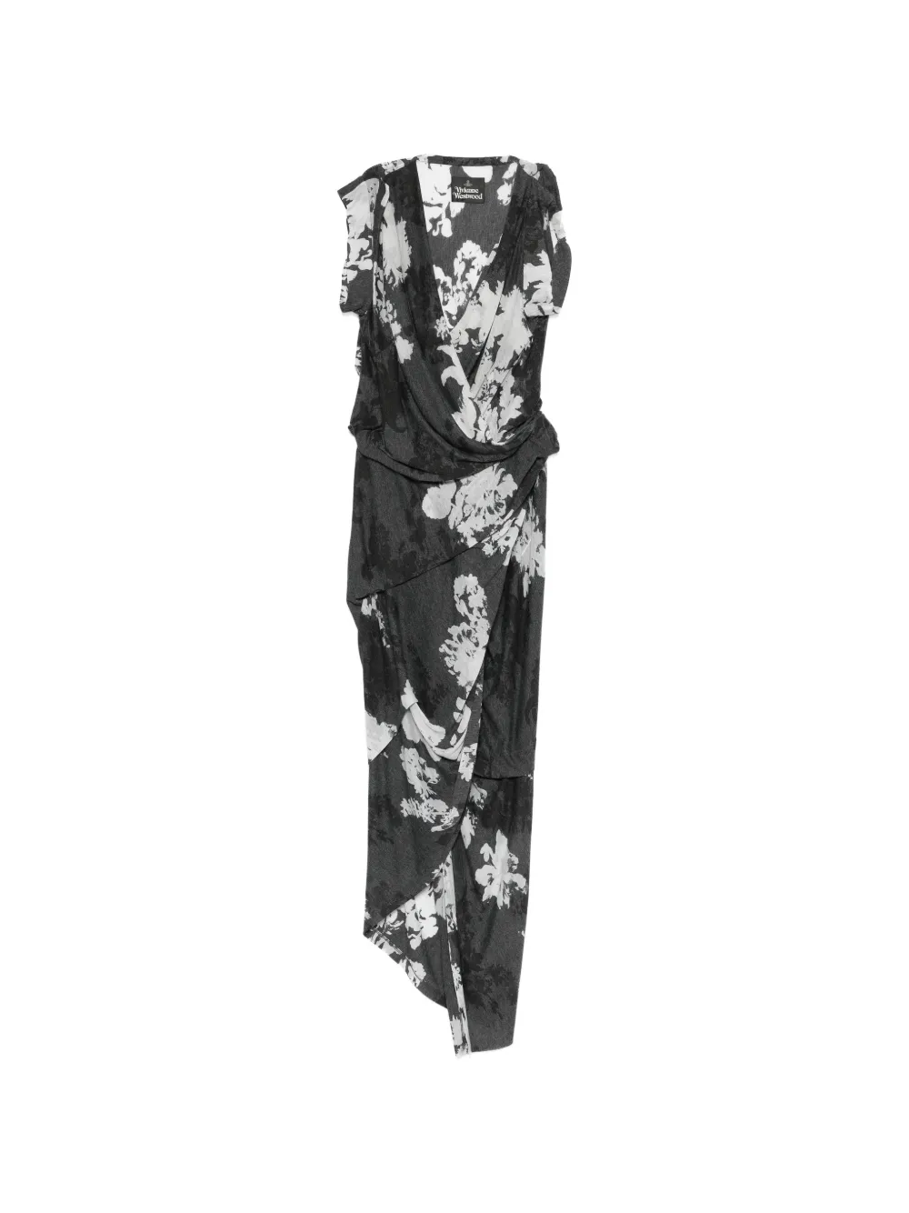 Vivienne Westwood River floral-print dress - Black