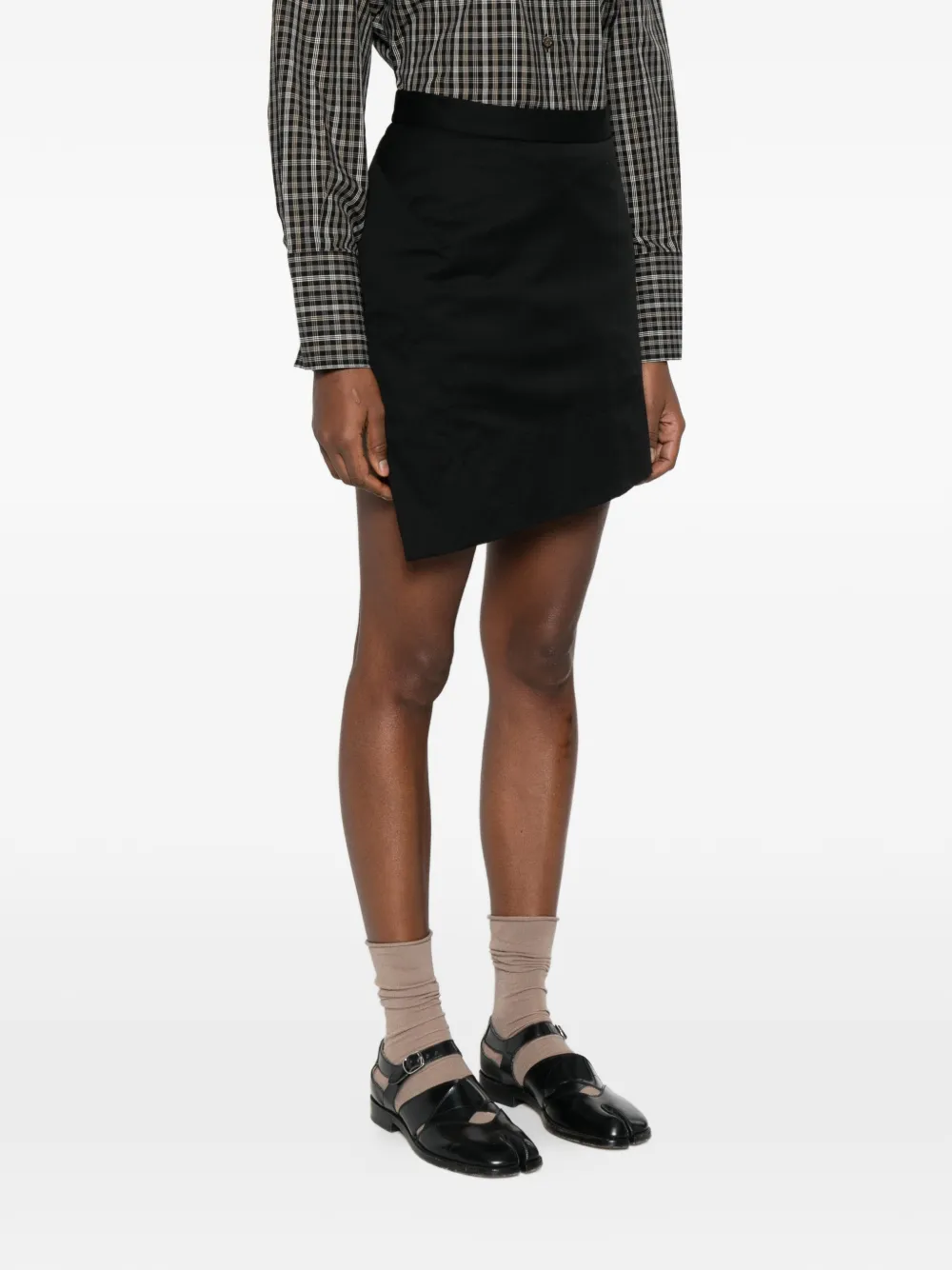  Vivienne Westwood Mini Infinity Asymmetric Skirt - Black 