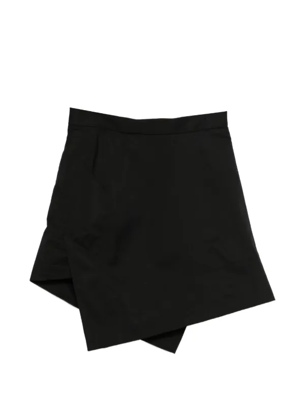 Vivienne Westwood Mini Infinity Asymmetric Skirt in Black