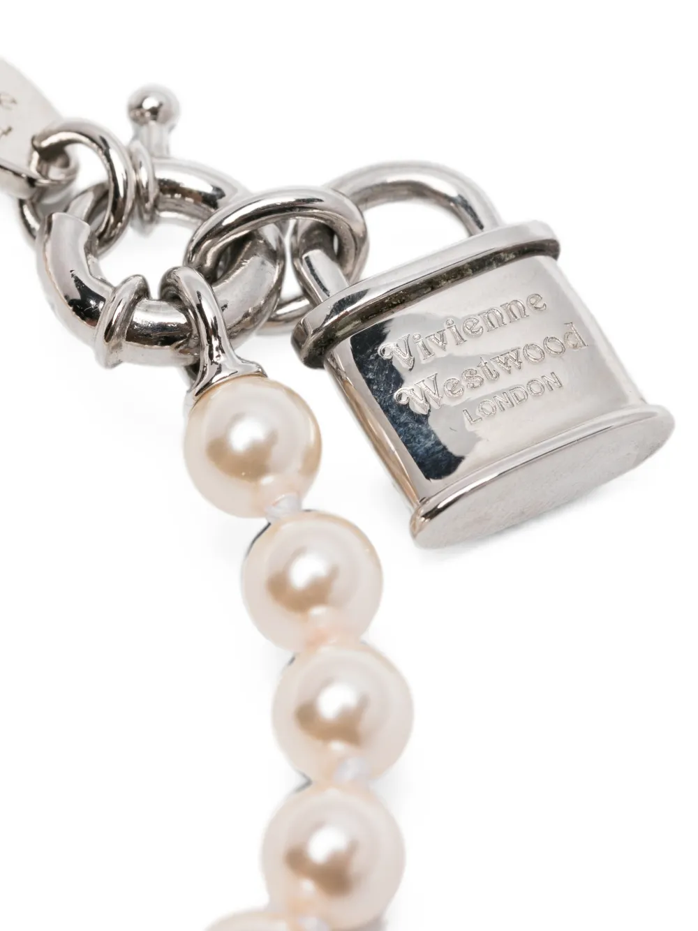 Vivienne Westwood Celestina パドロック パール ブレスレット 