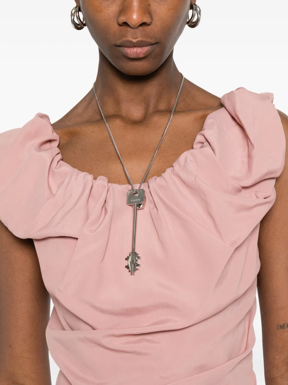Vivienne Westwood Ginnie Amber mini-jurk met gedrapeerd detail Roze