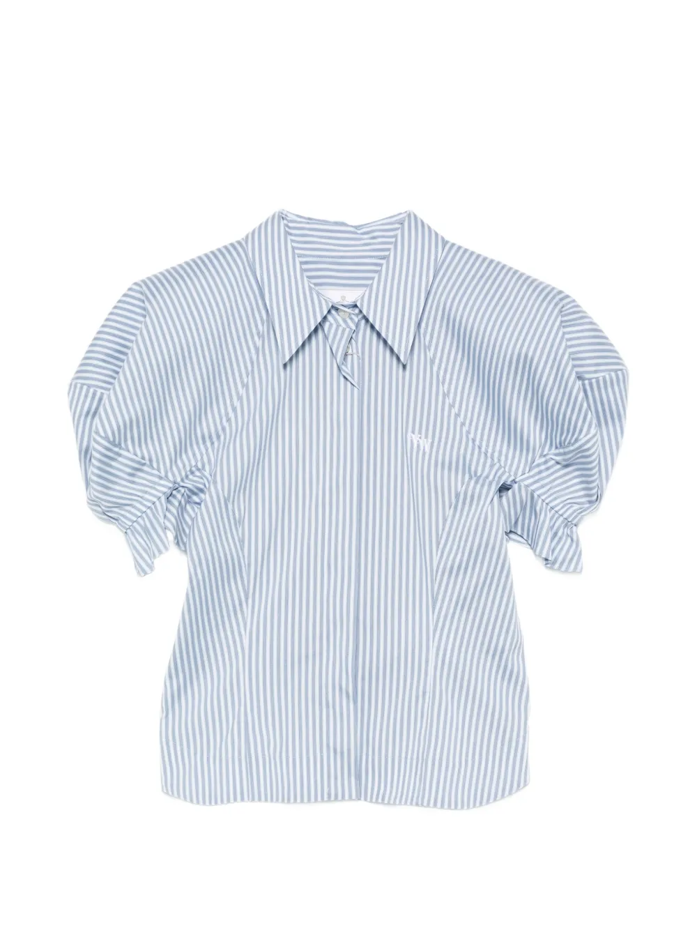 Vivienne Westwood striped short-sleeved shirt - Blu
