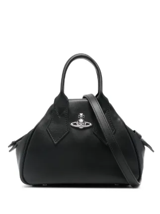 Vivienne Westwood Small Yasmine Orb Tote Bag | Black | FARFETCH
