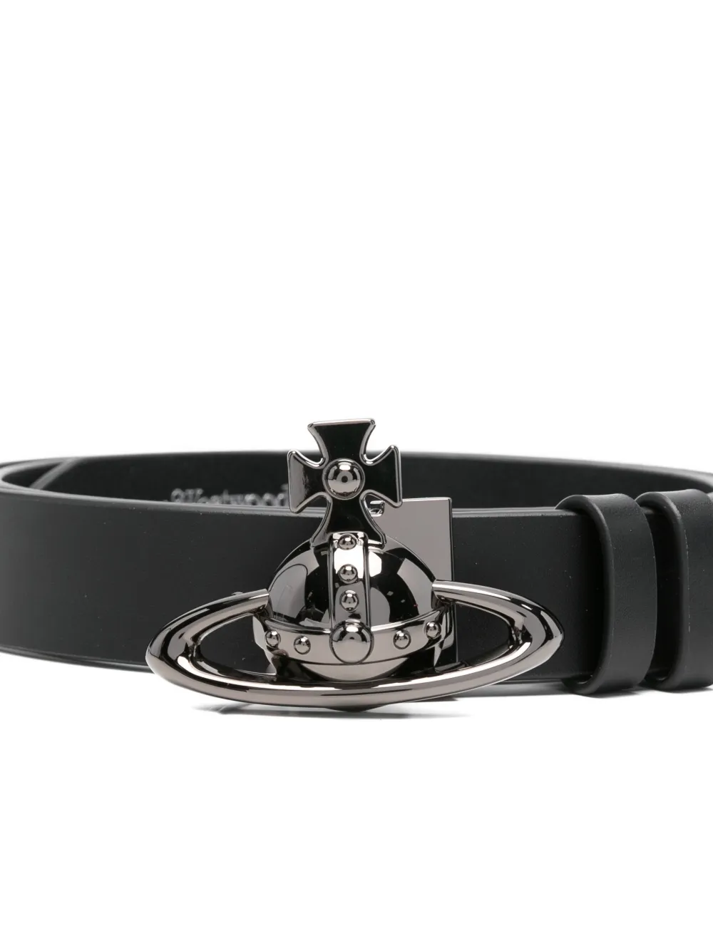 Vivienne Westwood Orb-buckle Belt | Black | FARFETCH