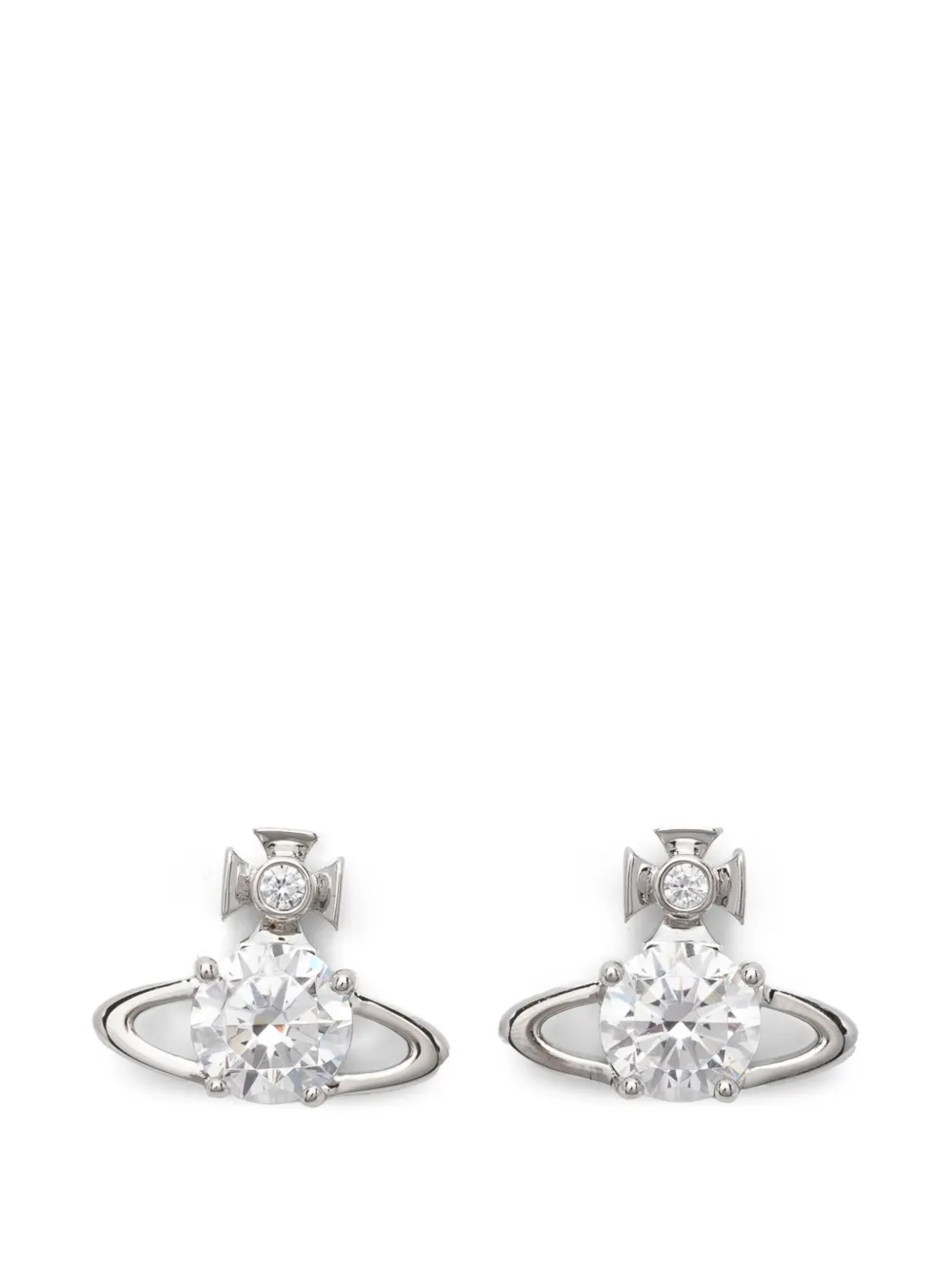 Vivienne Westwood Reina Orb earrings - Argento