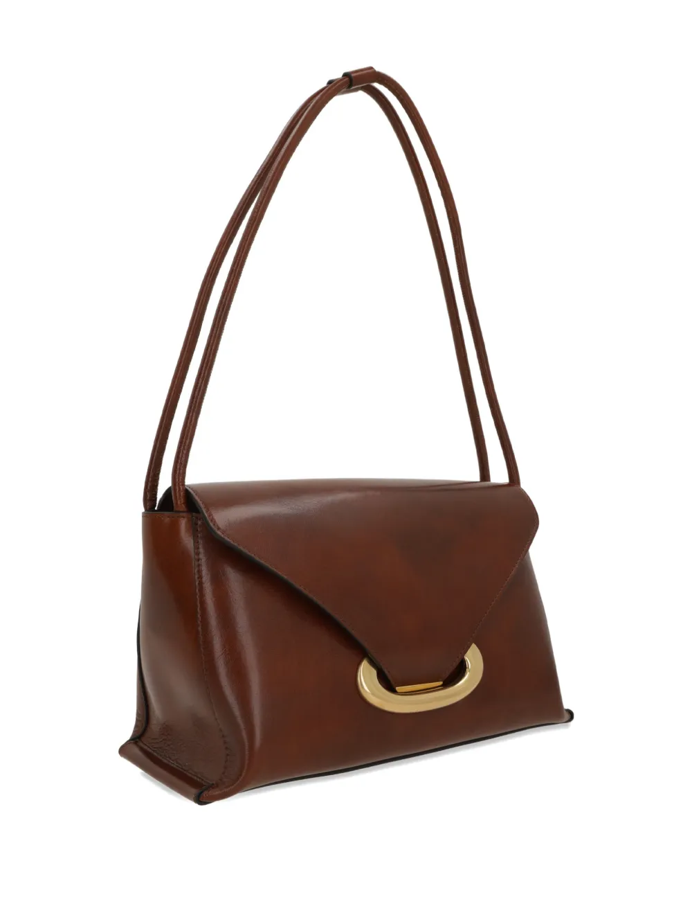 Wandler Veneto leather shoulder bag - Bruin