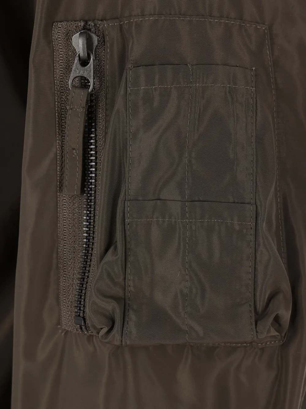 Zip Pocket Military Jacket
