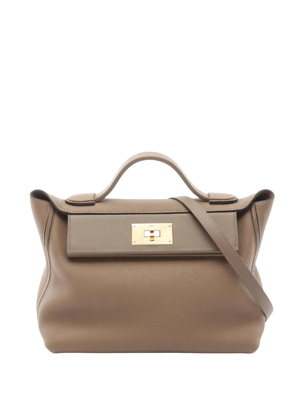 Hermès Pre-Owned 2021 Togo 24/24 29 satchel - Marrone