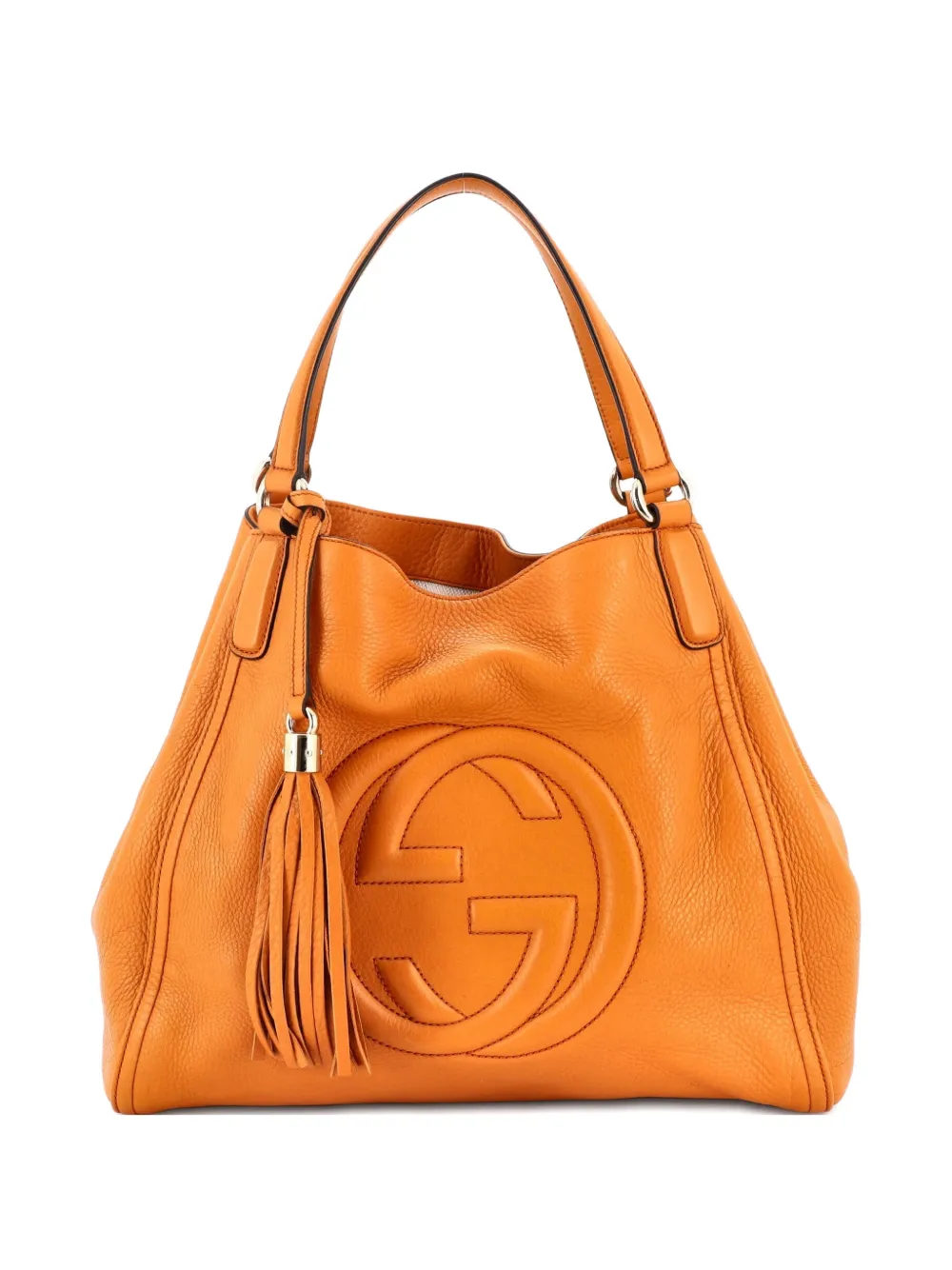 Gucci Pre-Owned Soho Leather Medium shoulder bag - Arancione