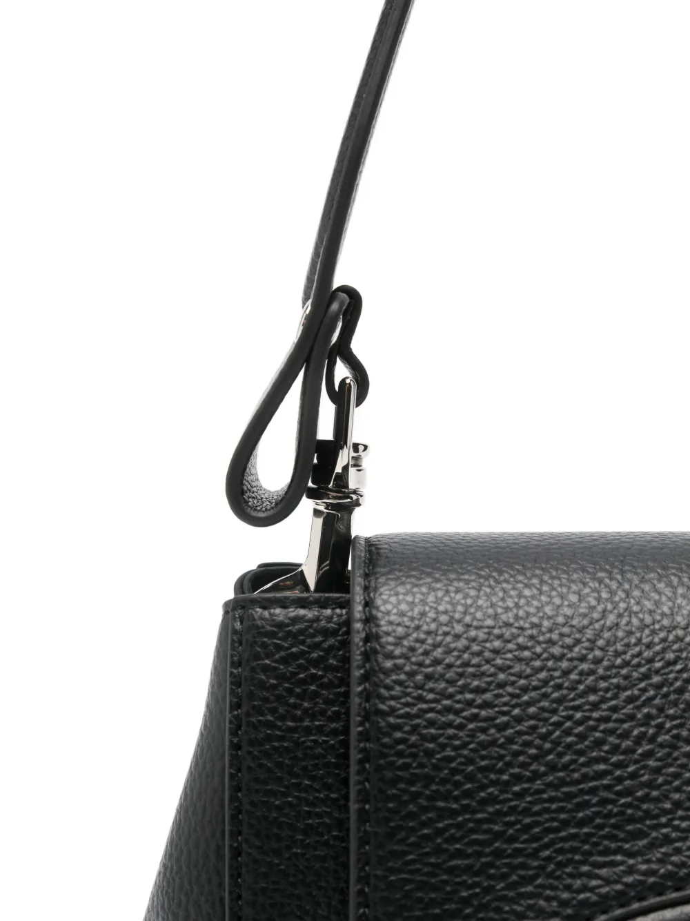 Vivienne Westwood Medium Hazel Orb-motif Shoulder Bag in Black, view 4