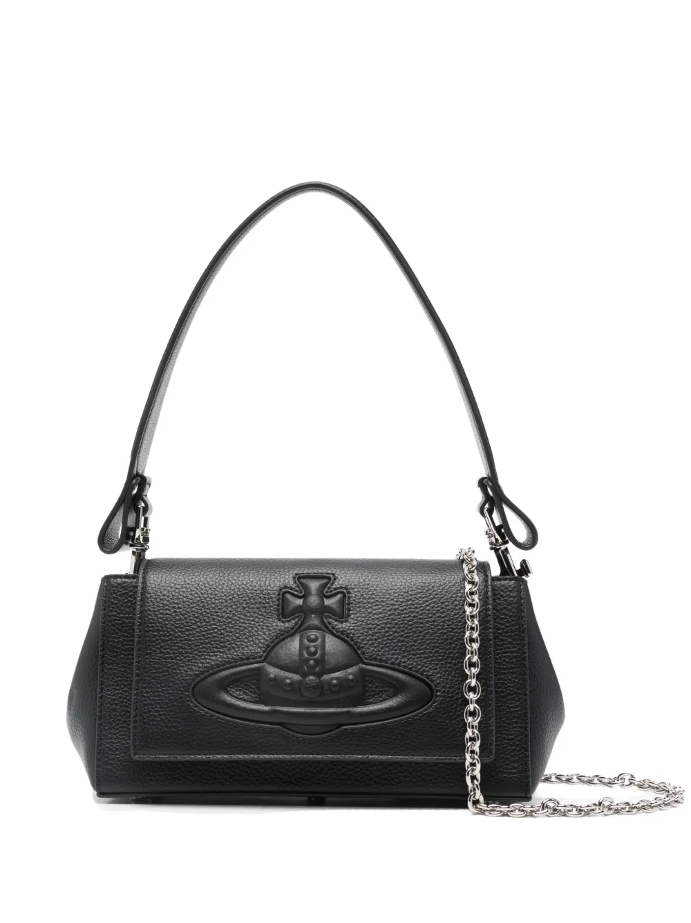 Vivienne Westwood medium Hazel orb-motif shoulder bag - Nero